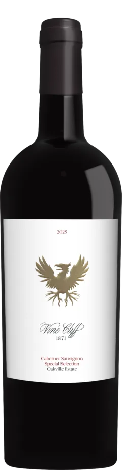Vine Cliff 1871 CABERNET SAUVIGNON SPECIAL SELECTION BOTTLE DARK EDGES